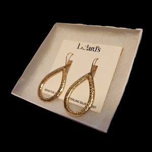 Dillard's earrings for sensitive skin with sterling silver post